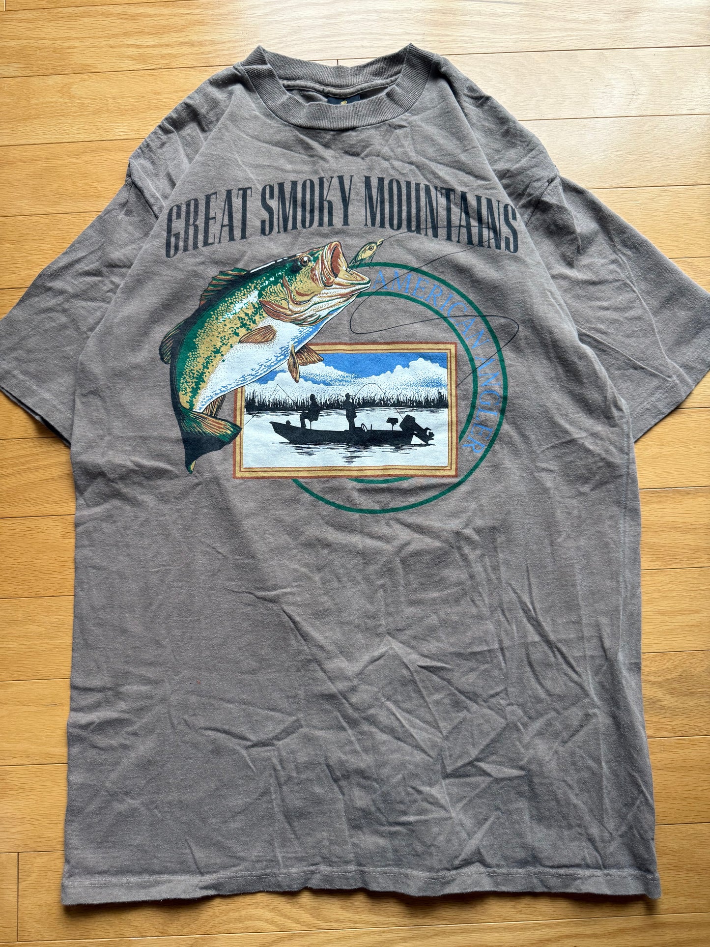 Vintage Great Smoky Mountains American Anger Tee