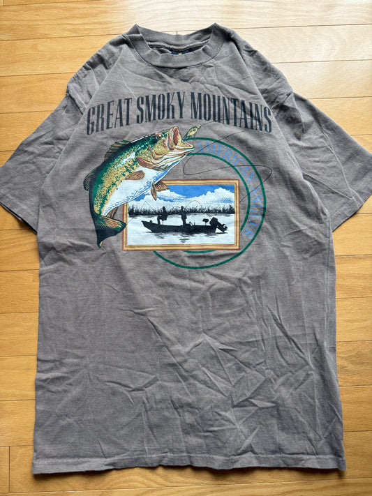 Vintage Great Smoky Mountains American Anger Tee