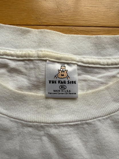 Vintage Far Side Comics The Evolution of Man Tee