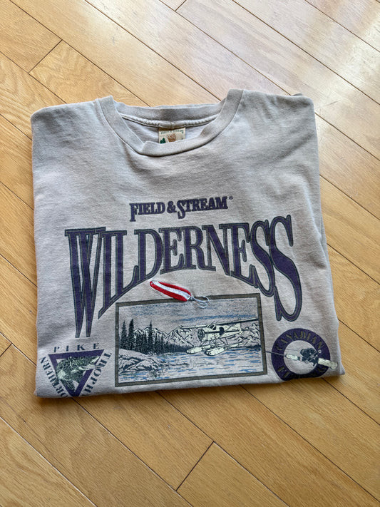 Vintage Field & Stream Wilderness Fish Club Tee