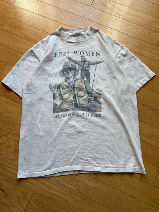 Vintage Reel Women Never Lie Tee