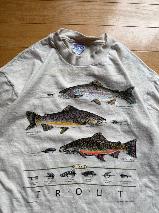 Vintage Liberty Graphics Alan James Robinson Trout Tee