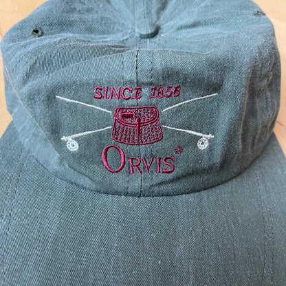 Vintage Orvis Logo Long Bill Hat