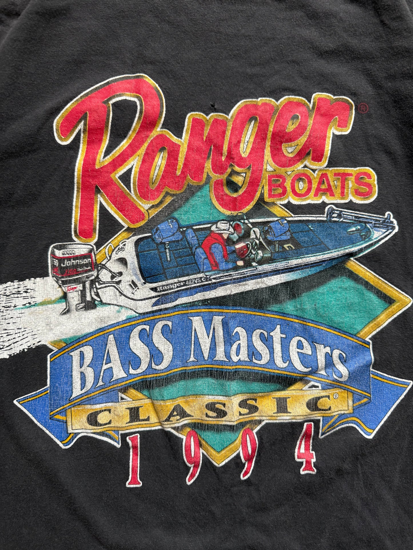 Vintage 1994 Ranger Boats Bass Master Classic Tee