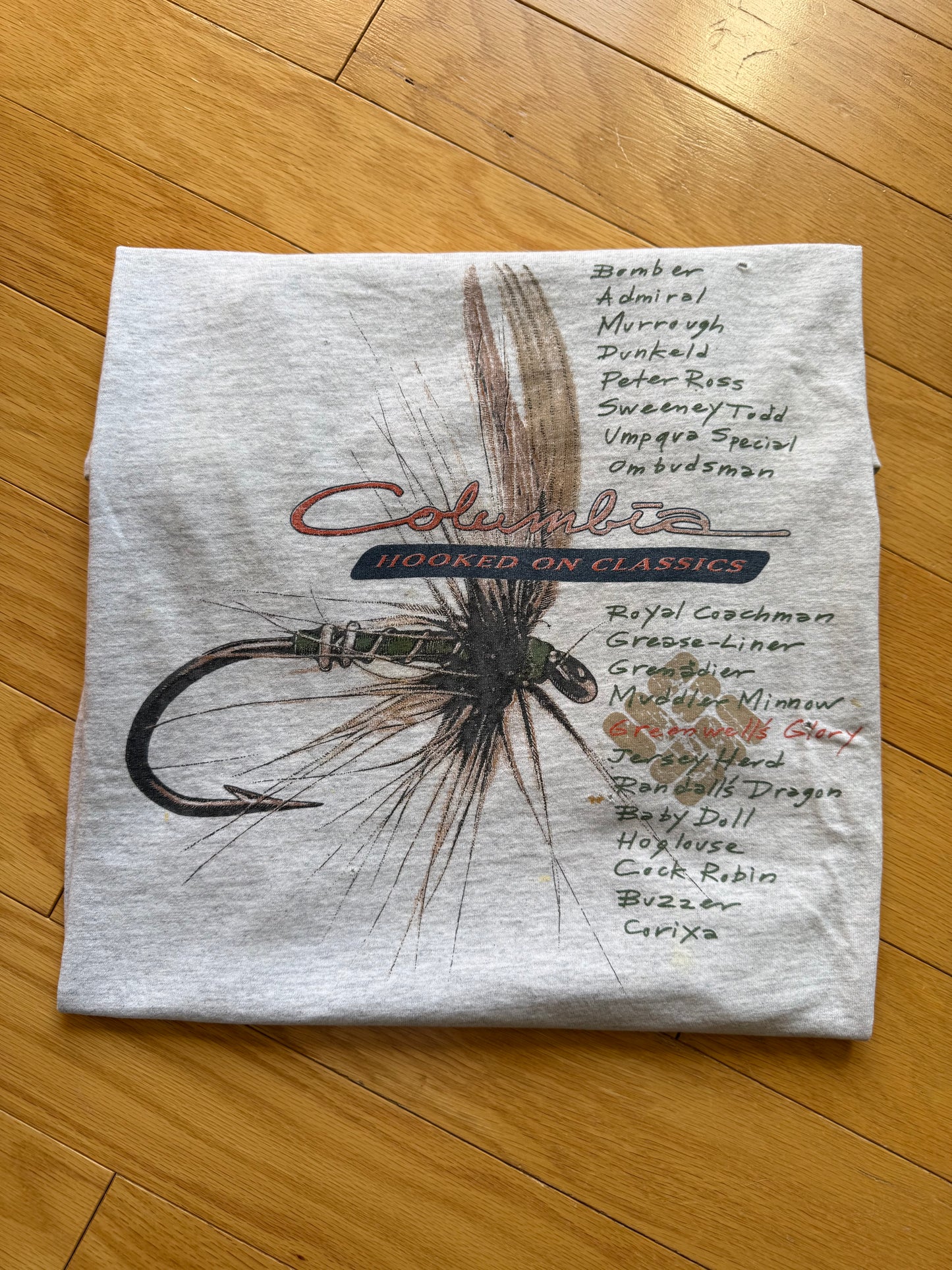 Vintage Columbia Hooked on Classics Tee