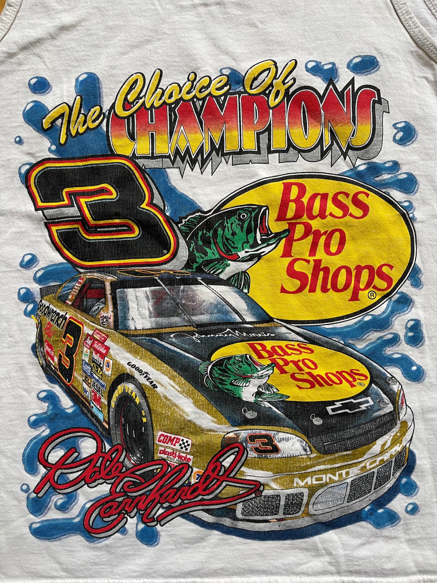Vintage Dale Earnhardt Bass Pro Tank