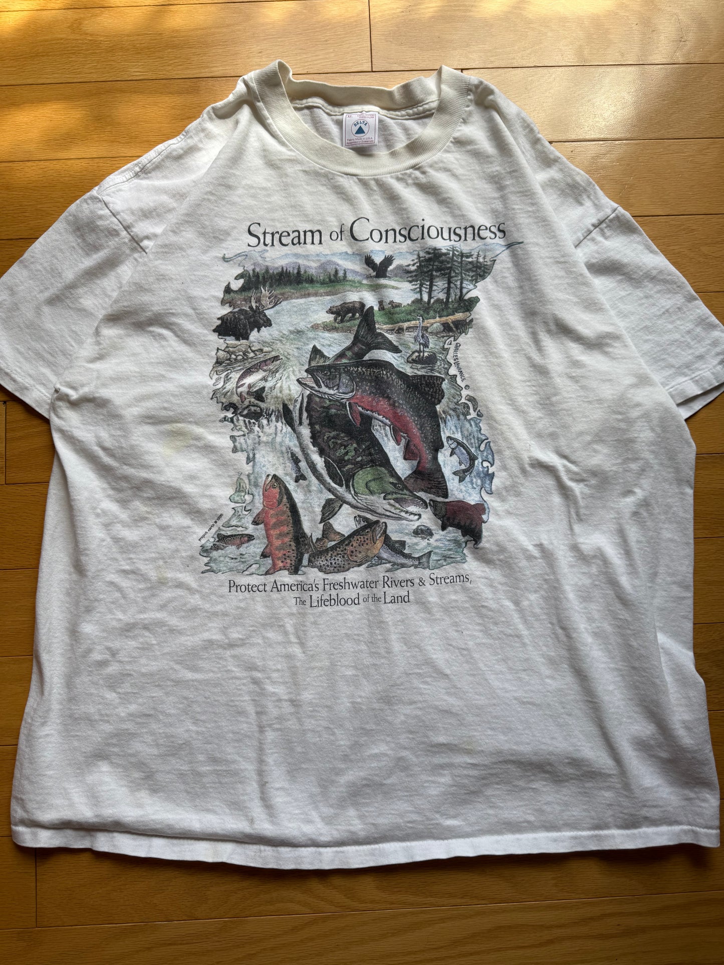Vintage Stream of Consciousness Tee