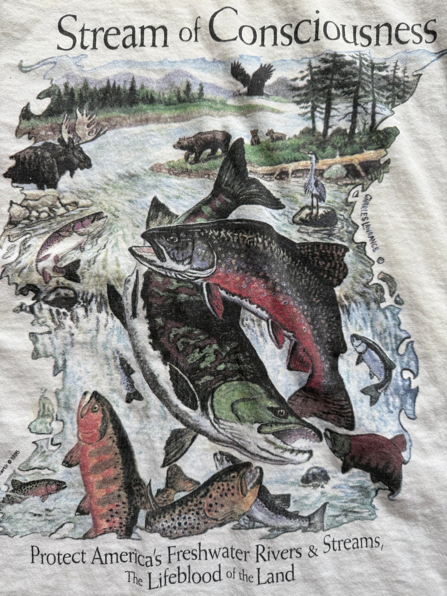 Vintage Stream of Consciousness Tee