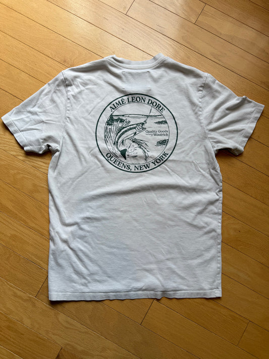 Aimé Leon Dore x Woolrich Tee. Size M