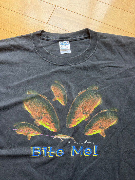 Vintage Bite Me Tee. Size XL