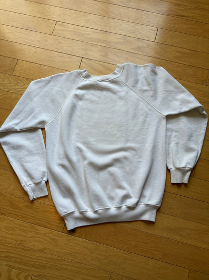 Vintage 1988 Brook Trout Paint Print Sweatshirt. Size M