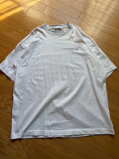 Vintage Cutter & Buck Catch & Release Tee. Size XL