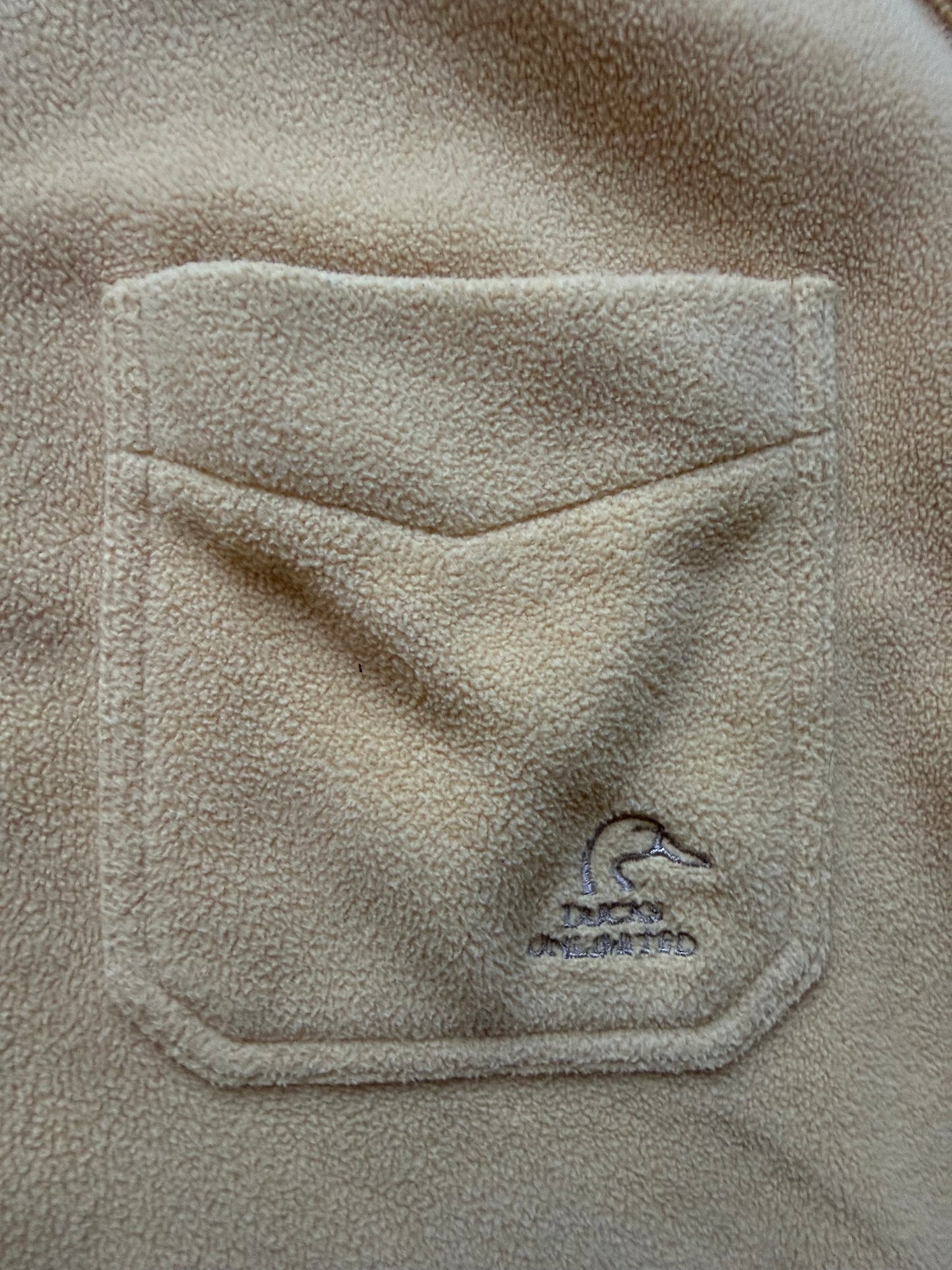 Vintage Ducks Unlimited Cotton Chamois Shirt. Size XL