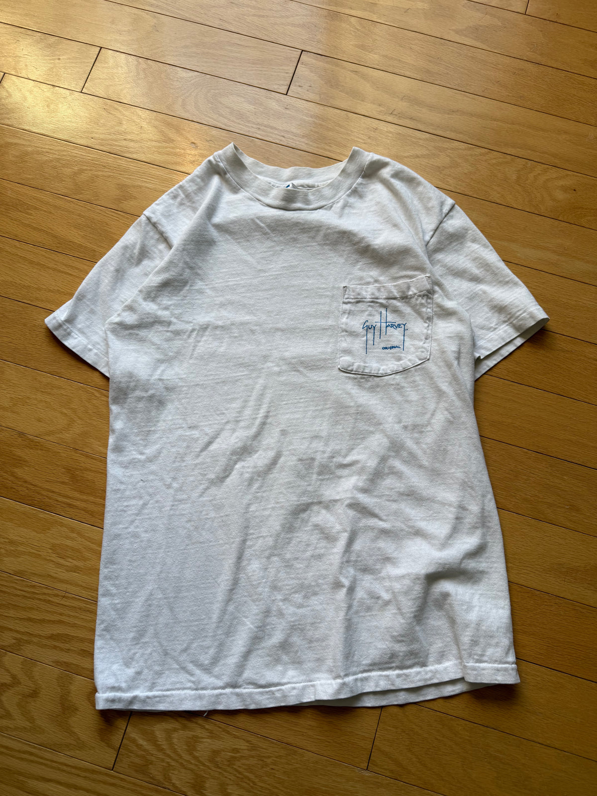 Vintage Guy Harvey Brown Trout Tee. Size M