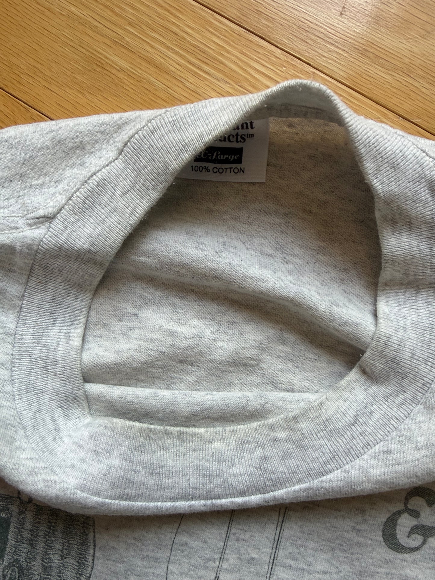 Vintage AOP Fly Fishing Essentials Tee. Size XL