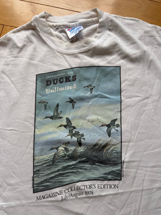 Vintage Ducks Unlimited Magazine Collectors Edition Tee. Size L