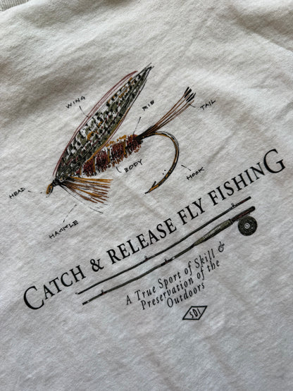 Vintage Cutter & Buck Catch & Release Tee. Size XL
