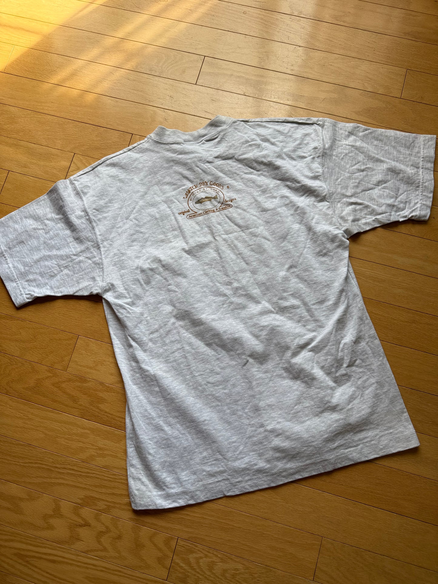 Vintage Wasatch Dry Goods Seatrout Tee. Size L