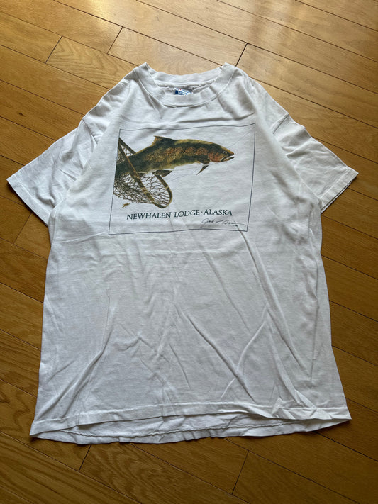 Vintage New Haven Lodge, Alaska Tee. Size XL
