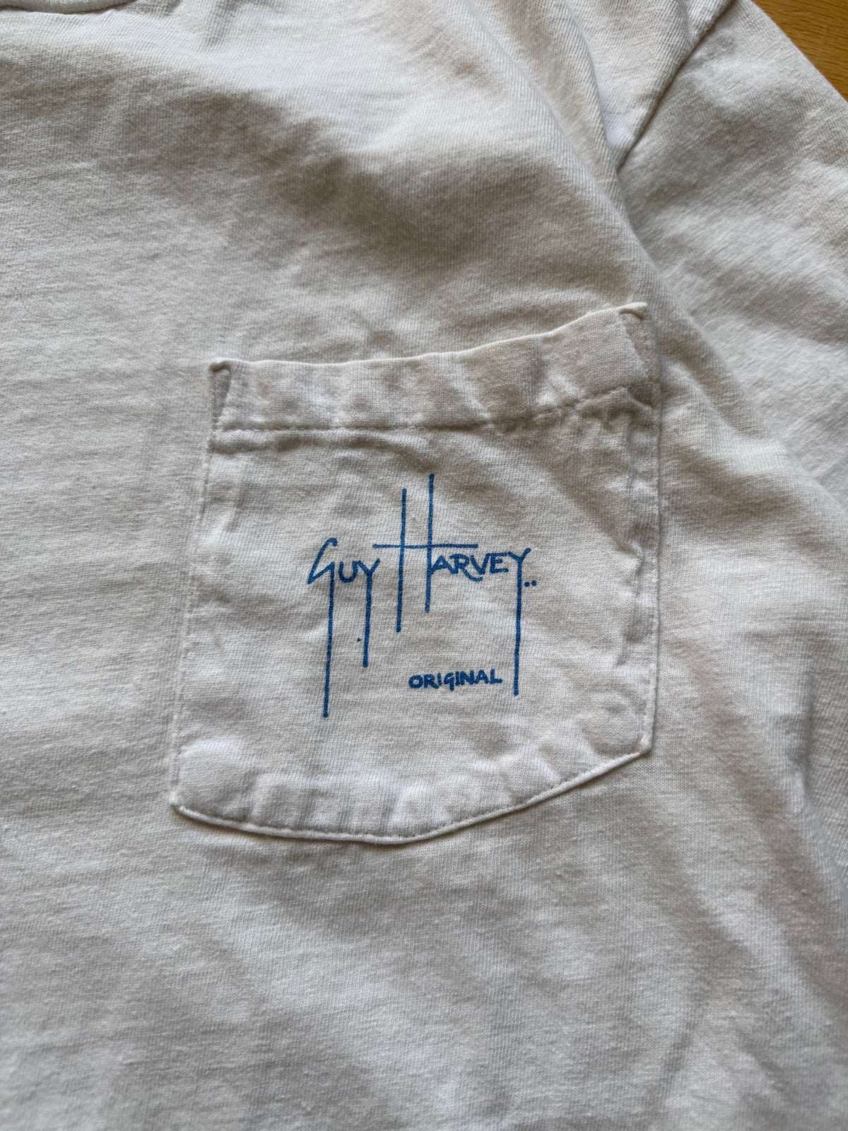 Vintage Guy Harvey Brown Trout Tee. Size M