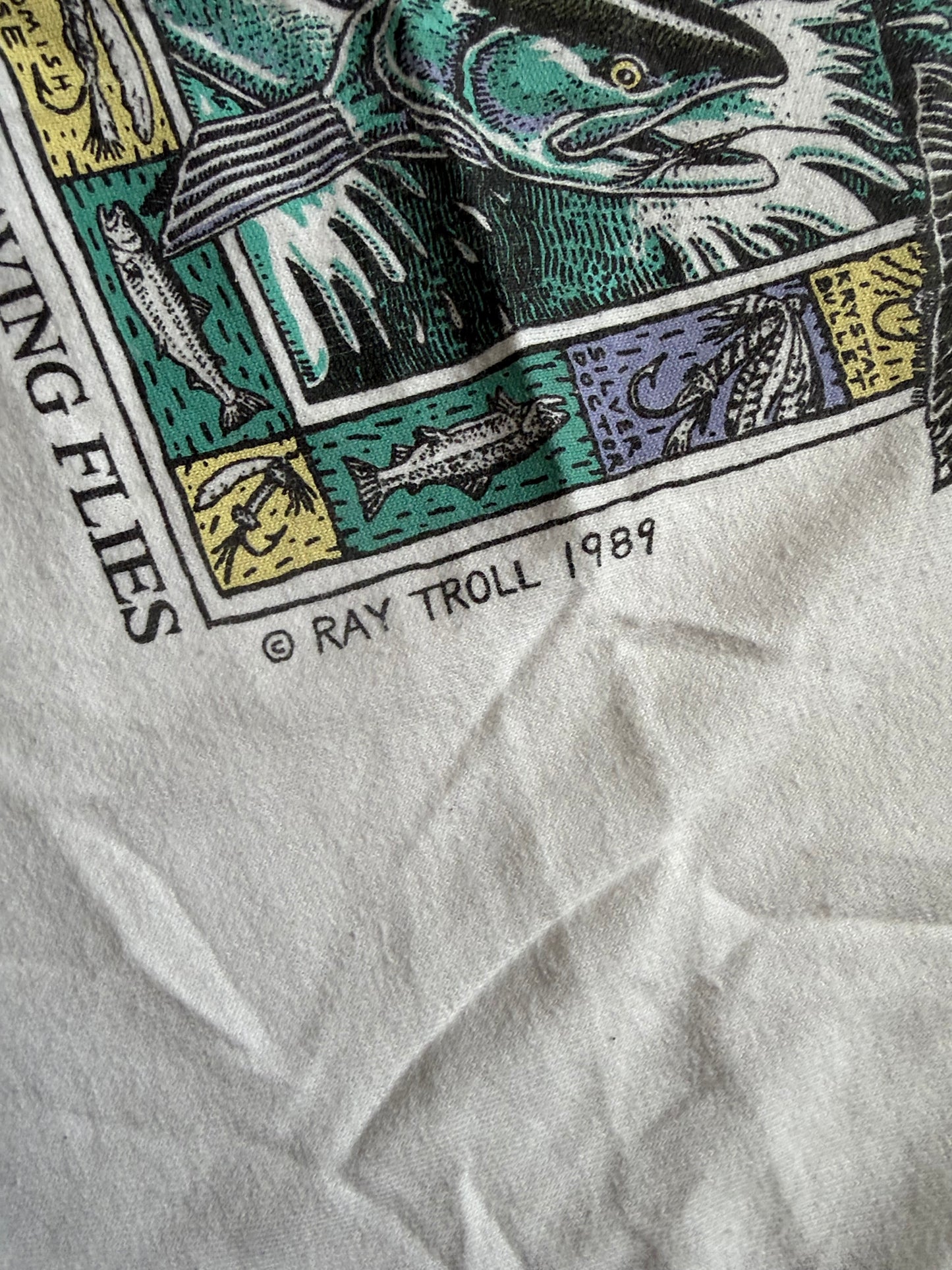 Vintage Ray Troll Time's Fun Tee. Size M