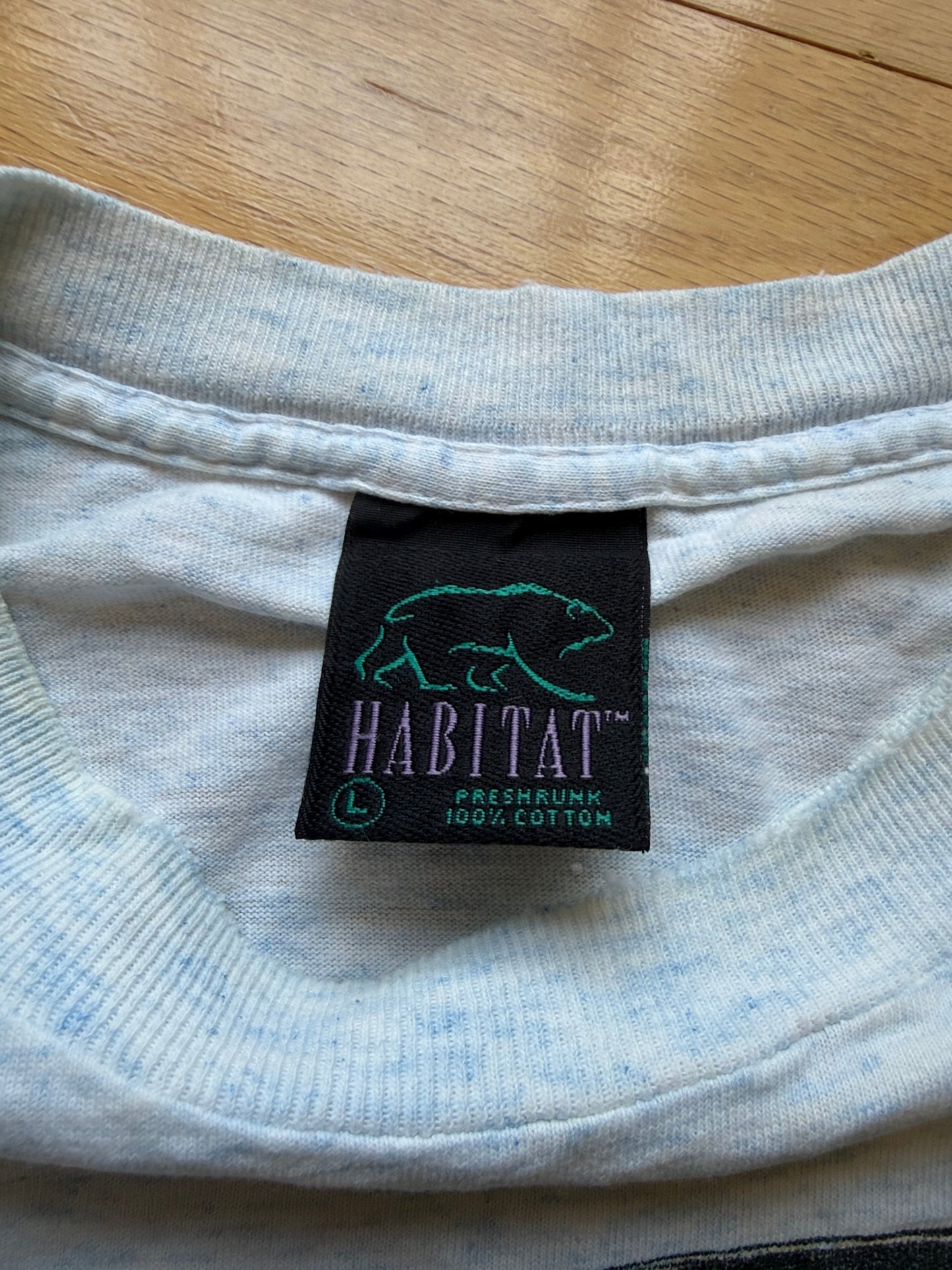 Vintage Habitat Rainbow Trout Tee. Size L