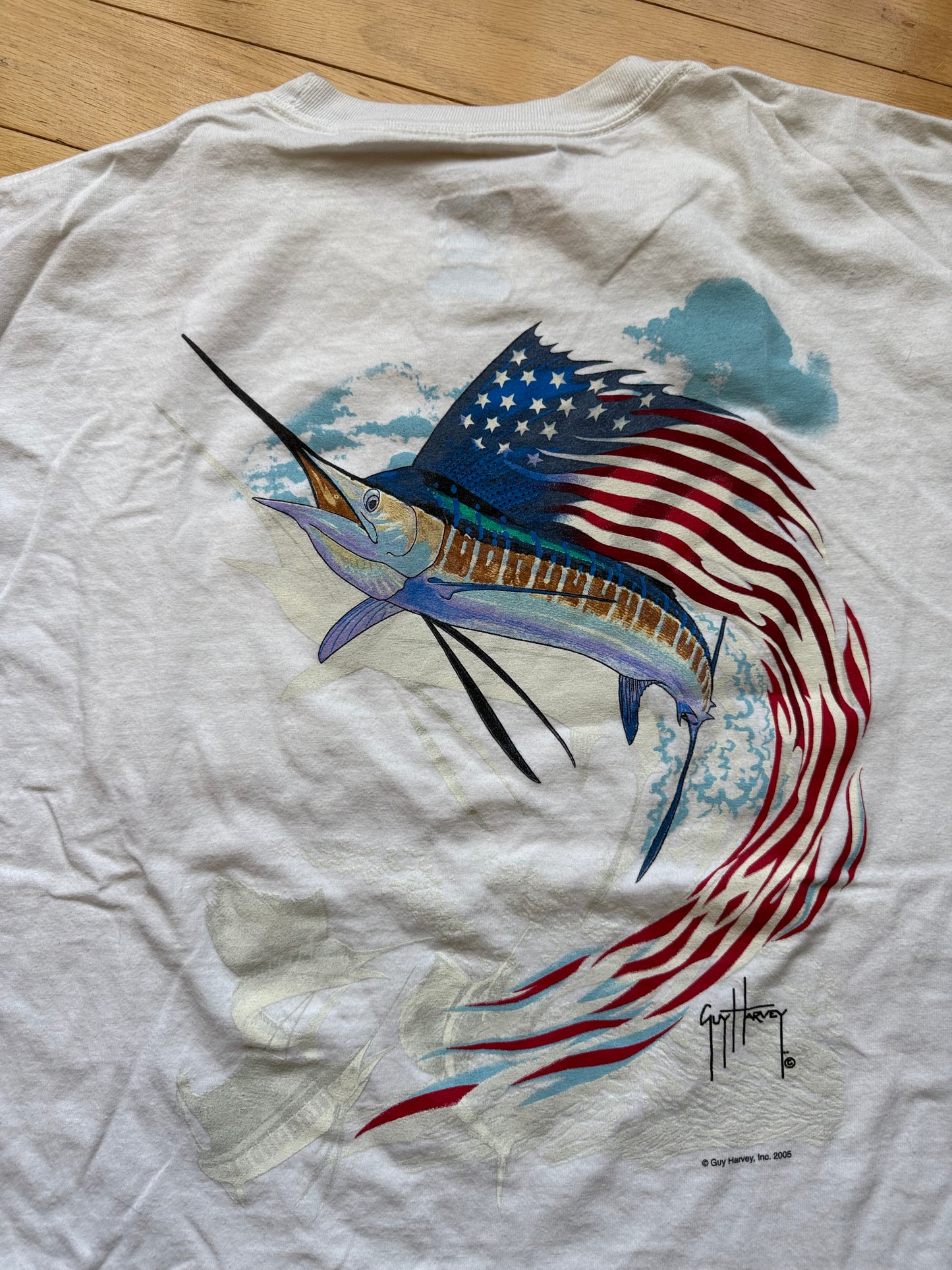 Vintage Guy Harvey USA Sailfish Tee