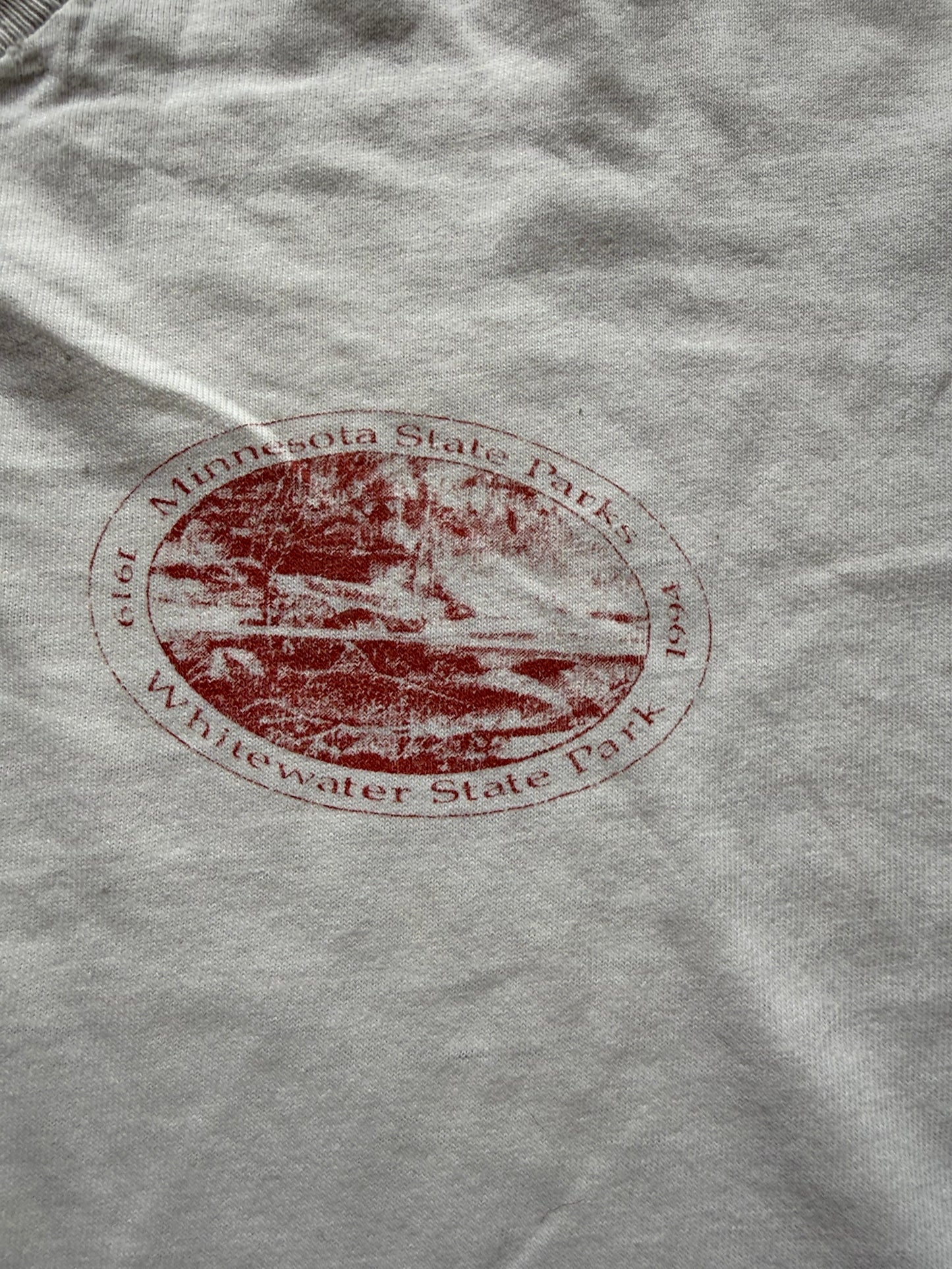 Vintage Minnesota State Parks Brook Tee. Size XL