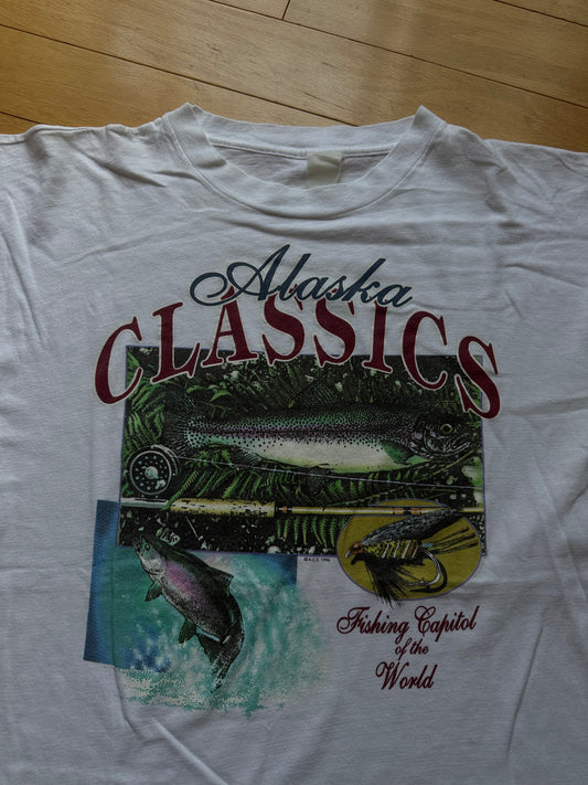 Vintage Alaska Classics Tee. Size L