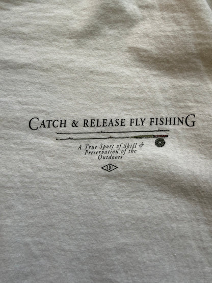 Vintage Cutter & Buck Catch & Release Tee. Size XL