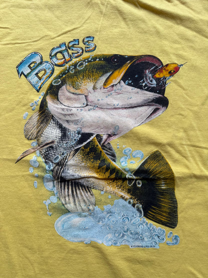 Vintage Bass Tee. Size XL