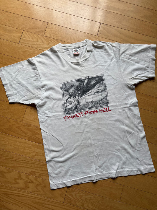 Vintage Ray Troll Tanker From Hell Tee. Size M