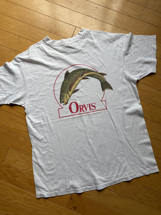 Vintage Orvis Brook Trout Tee. Size XL