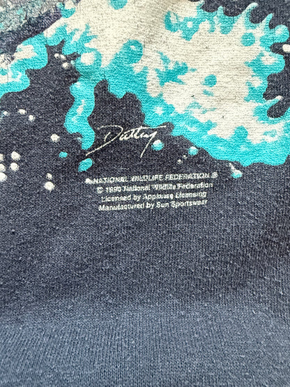 Vintage National Wildlife Federation Steelhead Sweatshirt. Size M