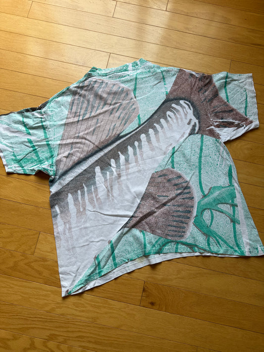 Vintage AOP Musky Tee. Size XXL