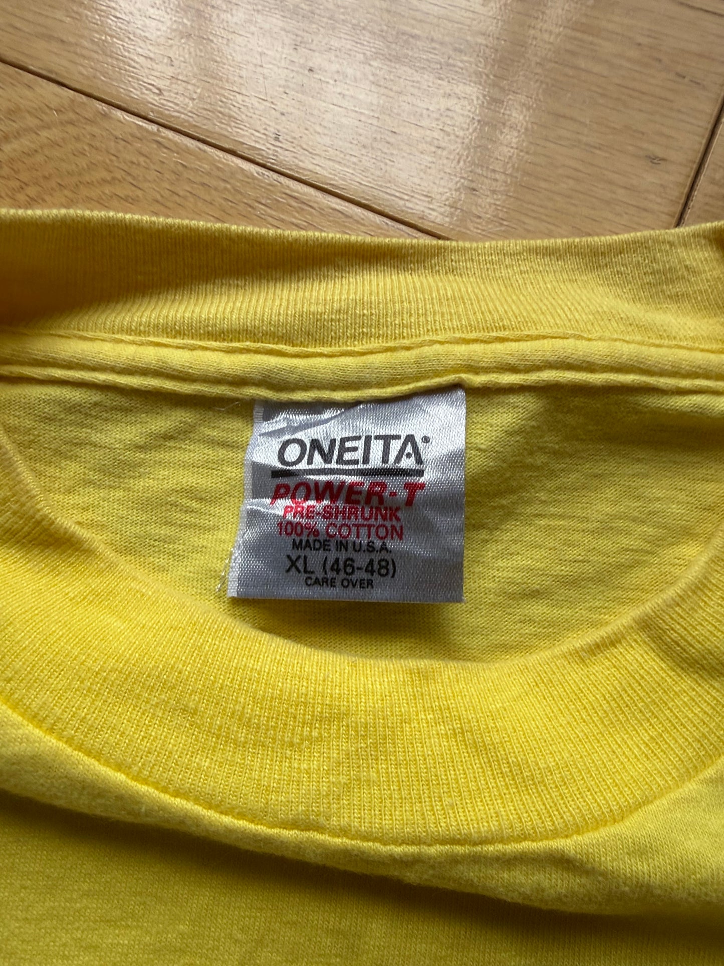 Vintage Bass Tee. Size XL