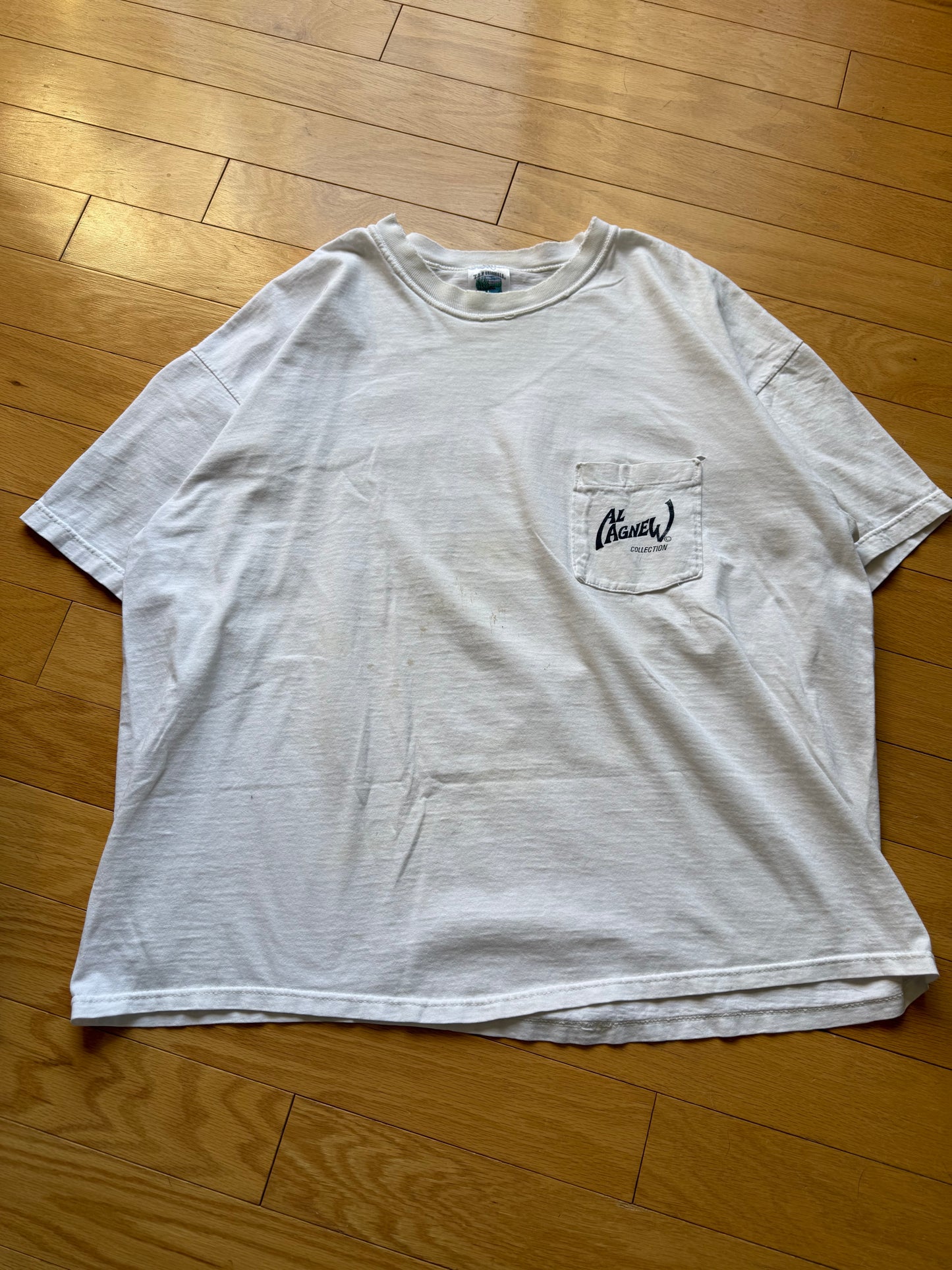 Vintage Al Agnew Rainbow Trout Tee. Size XXL