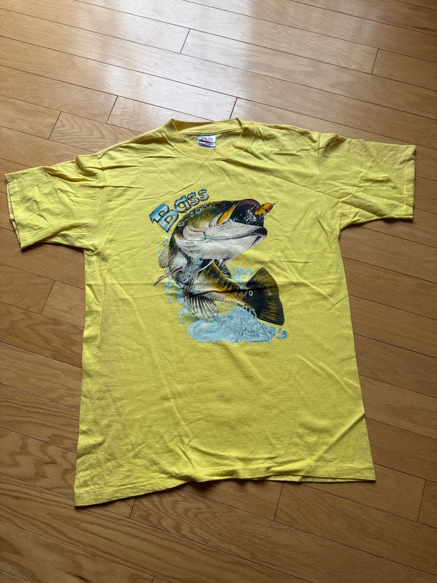 Vintage Bass Tee. Size XL