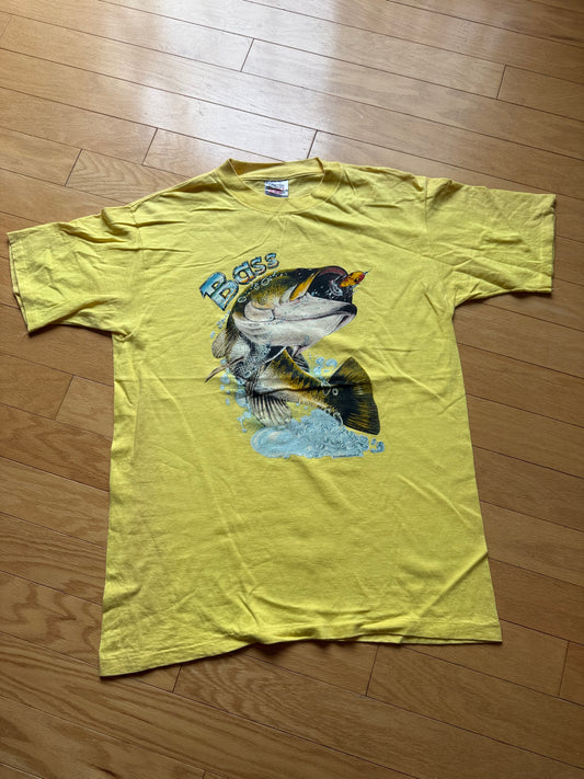 Vintage Bass Tee. Size XL