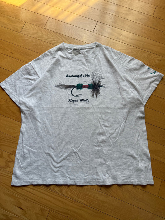 Vintage Anatomy of a Royal Wulff Tee. Size XL