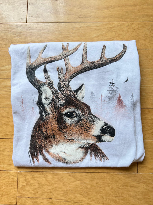 Vintage Buck Tee. Size Large