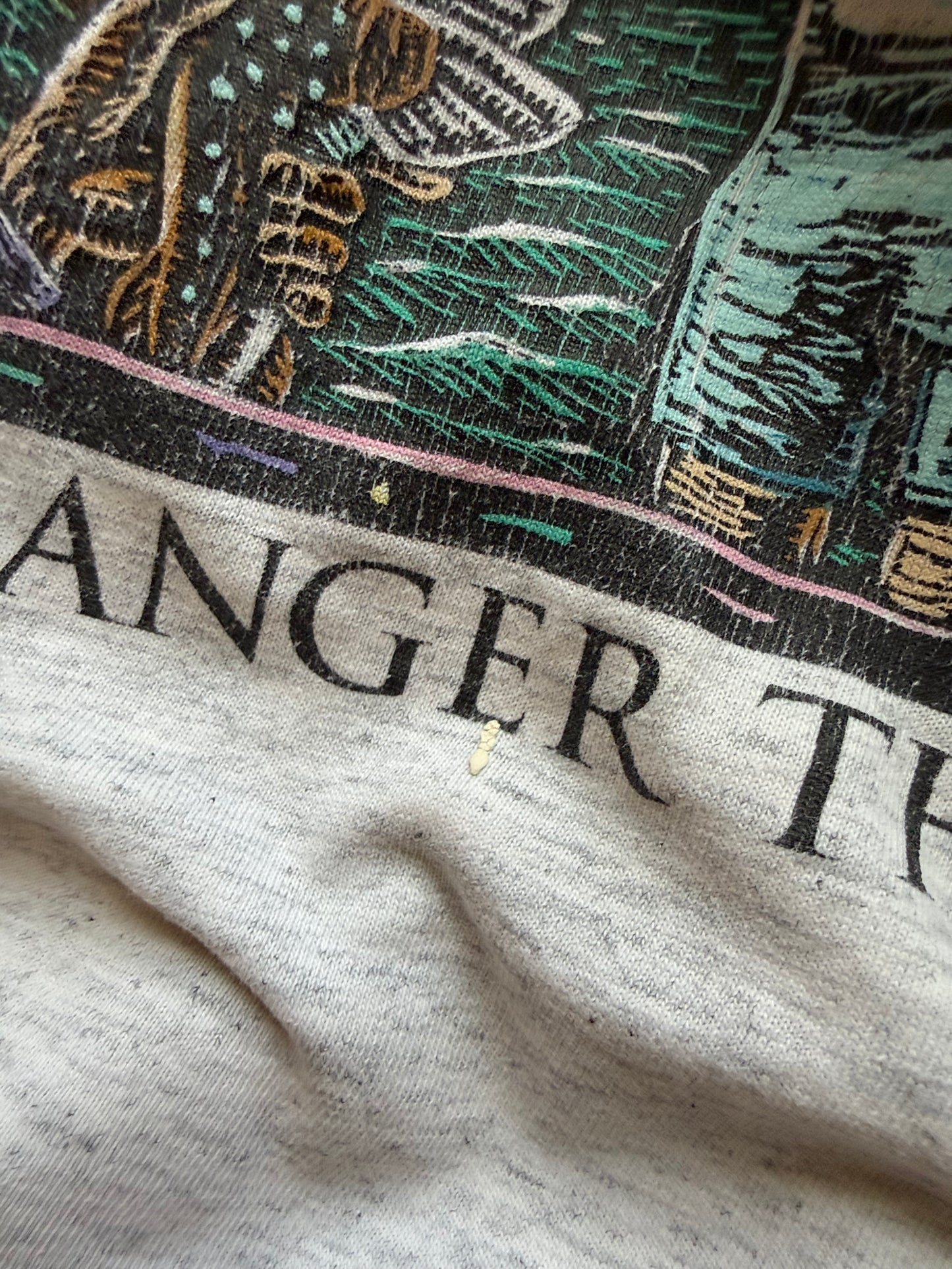 Vintage Ray Troll Truth Is Stranger Than Fishin Tee. Size XXL