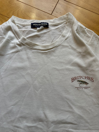 Vintage Britches Fly Fishing Tee. Size XL