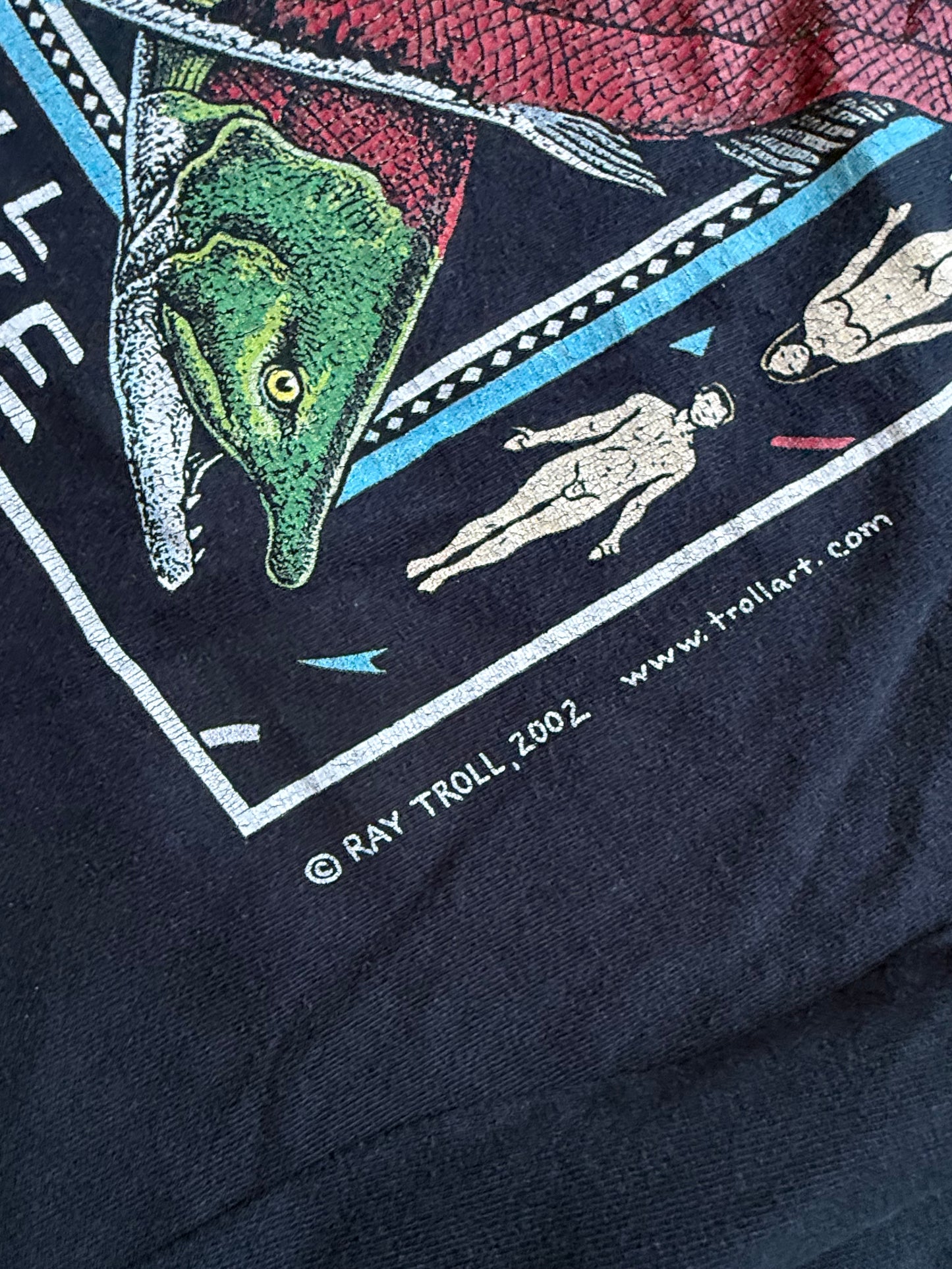 Vintage Ray Troll Spawn Till You Die Tee. Size L