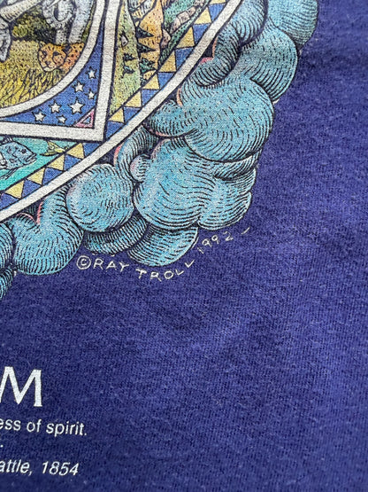 Vintage Ray Troll Monterey Bay Aquarium. Size XL