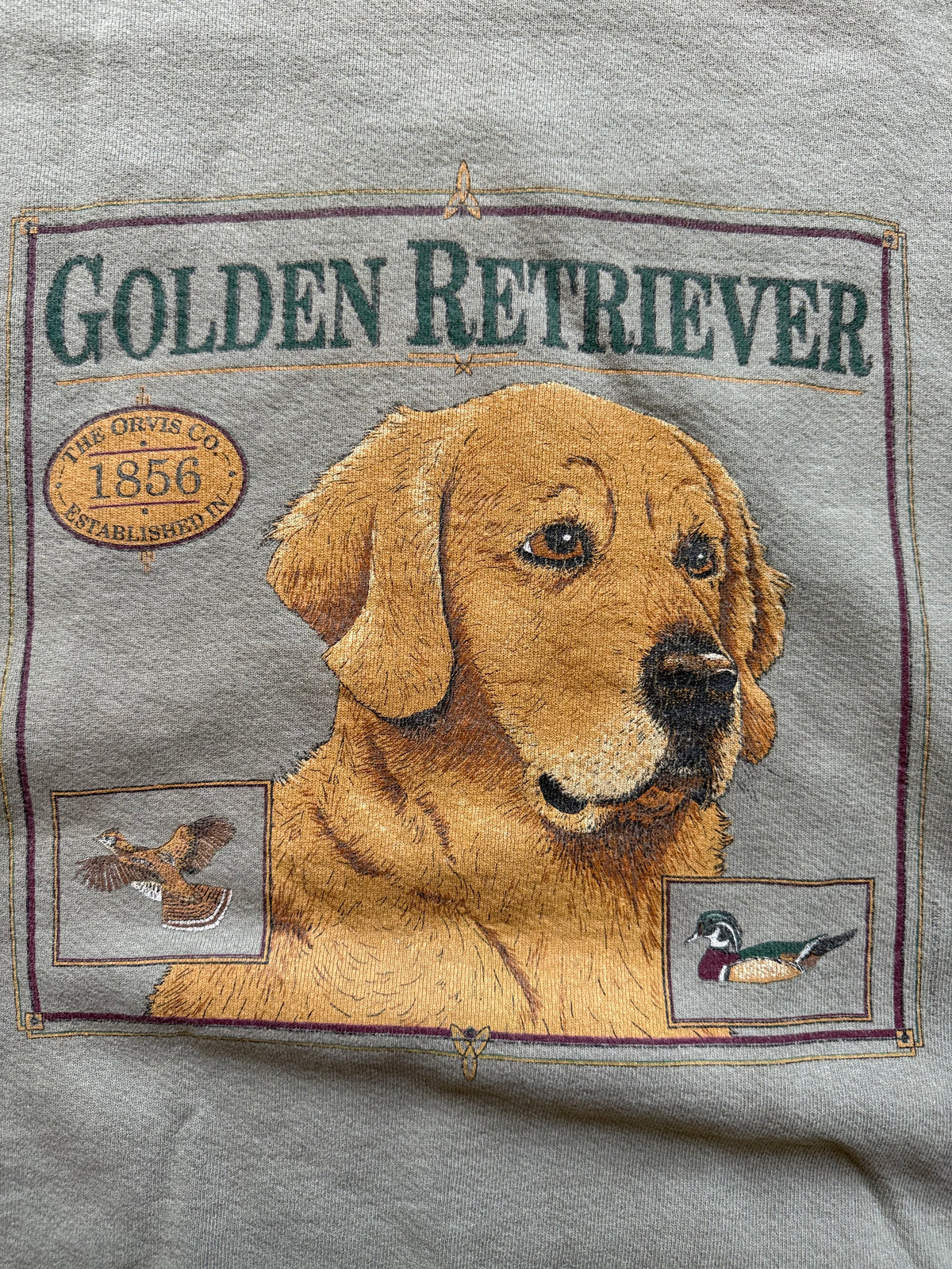 Orvis Golden Retriever Sweatshirt