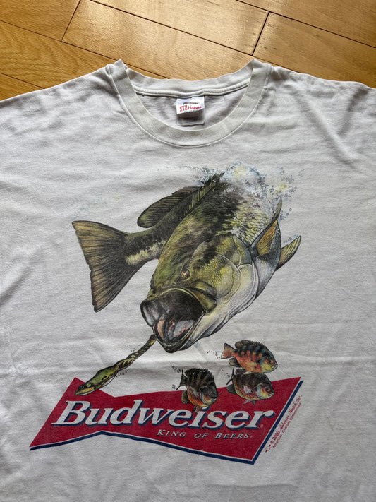 Vintage Budweiser Frog Bite Tee. Size XXL