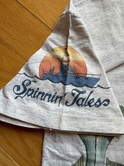 Vintage Caribbean Souls Spinnin Tales Tee. Size L