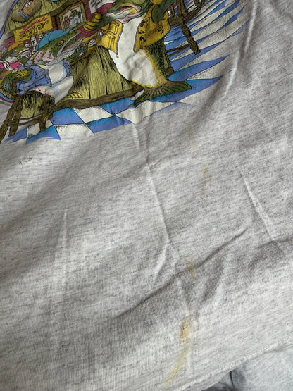 Vintage Artwear Fish-Tale Inn Tee. Size L