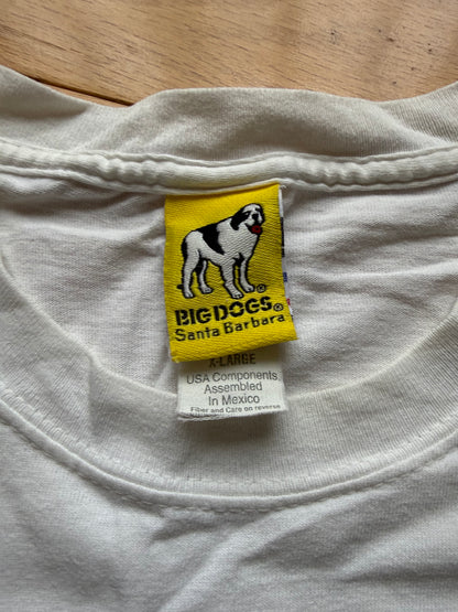 Vintage Big Dogs Give a Big Dog a Fish Tee. Size XL